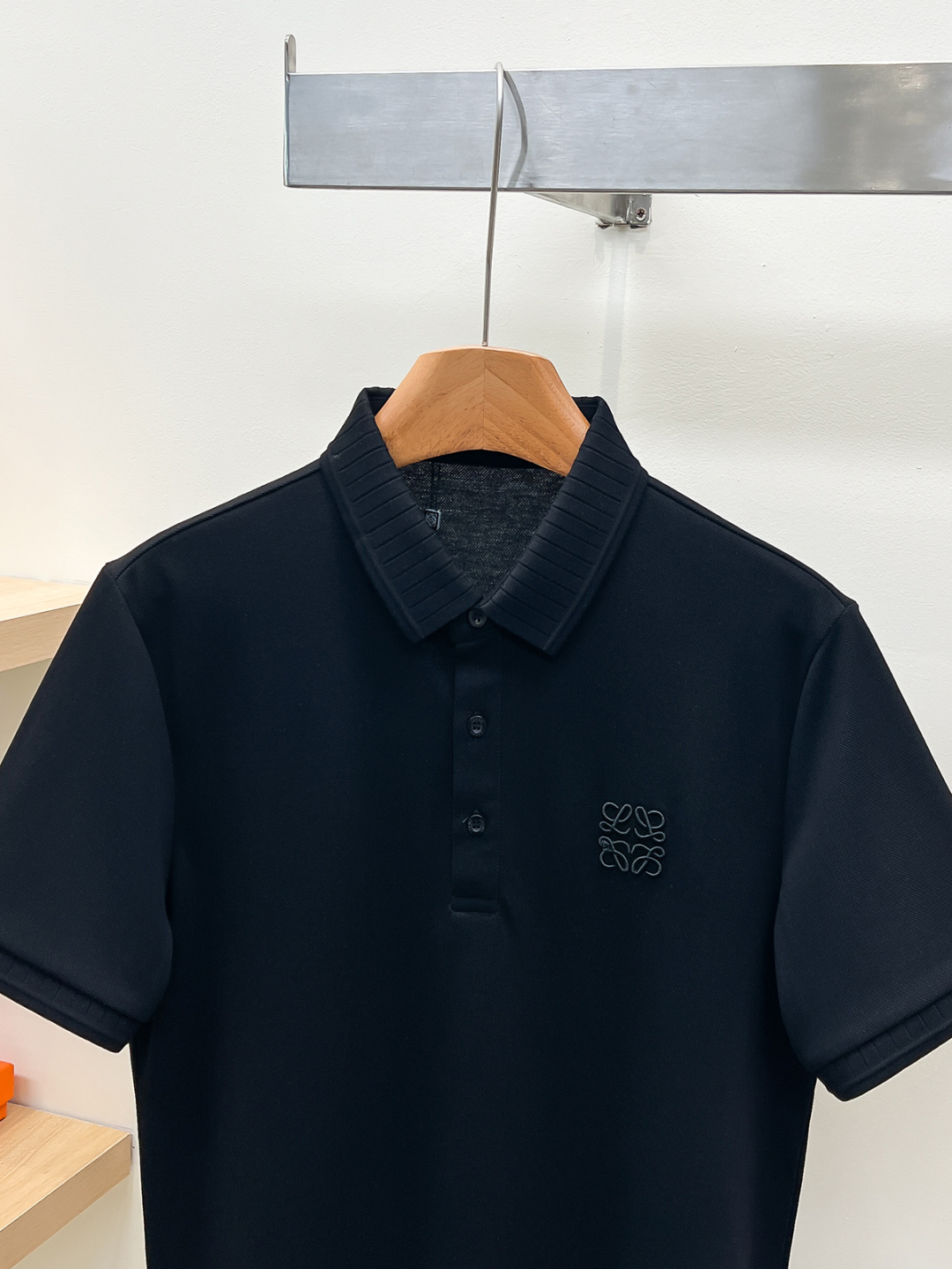LOEWE💥2026独家专供新款原单男士休闲短袖 翻领徽标刺绣Polo衫 高端定制 高端版本 时尚百搭爆