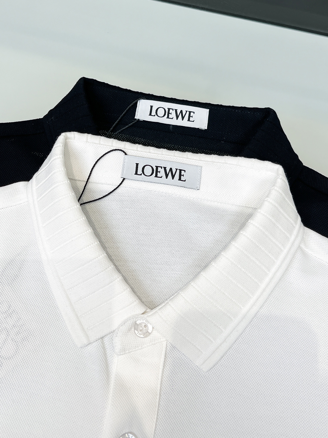 LOEWE💥2026独家专供新款原单男士休闲短袖 翻领徽标刺绣Polo衫 高端定制 高端版本 时尚百搭爆