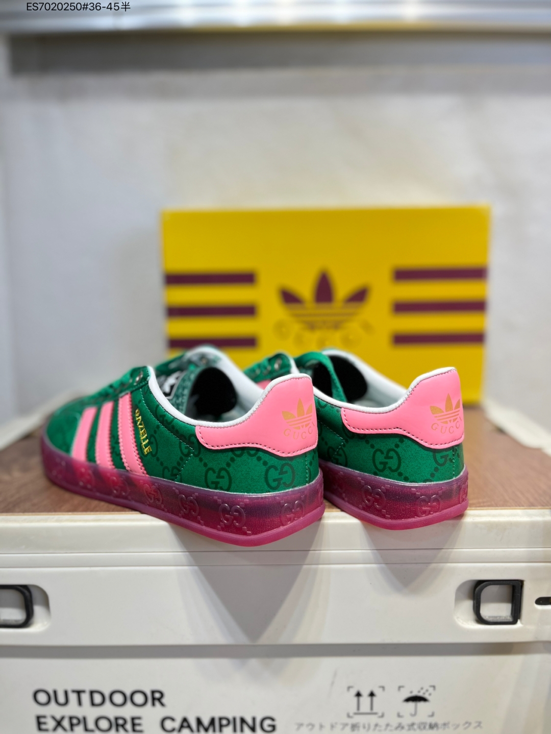 💰130
开学季福利特价❗️阿迪达斯Adidas Originals Gazelle"Esquisite Gucci"德训 羚羊系列低帮复古百搭休闲运动板鞋707864 ES7020250#36-45半