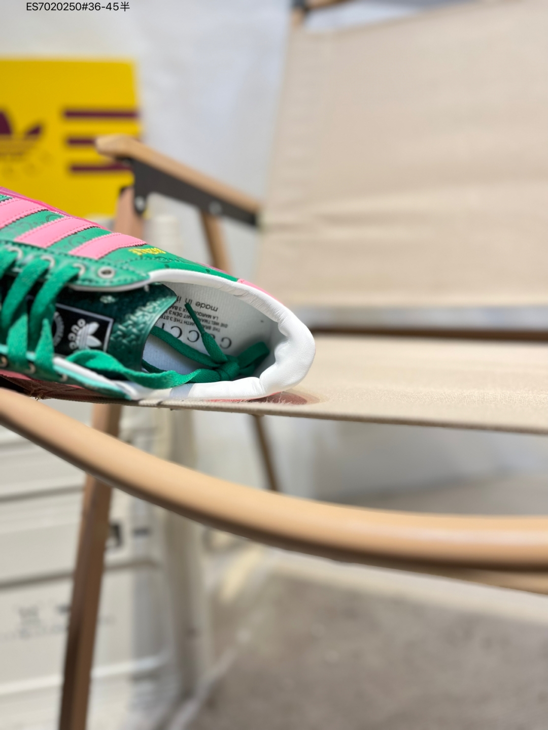 💰130
开学季福利特价❗️阿迪达斯Adidas Originals Gazelle"Esquisite Gucci"德训 羚羊系列低帮复古百搭休闲运动板鞋707864 ES7020250#36-45半