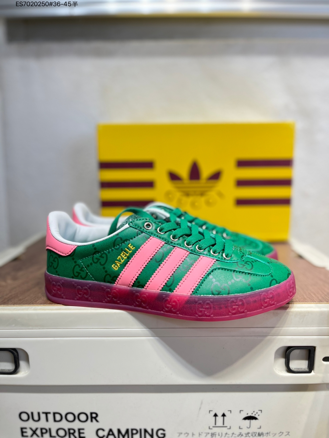 💰130
开学季福利特价❗️阿迪达斯Adidas Originals Gazelle"Esquisite Gucci"德训 羚羊系列低帮复古百搭休闲运动板鞋707864 ES7020250#36-45半