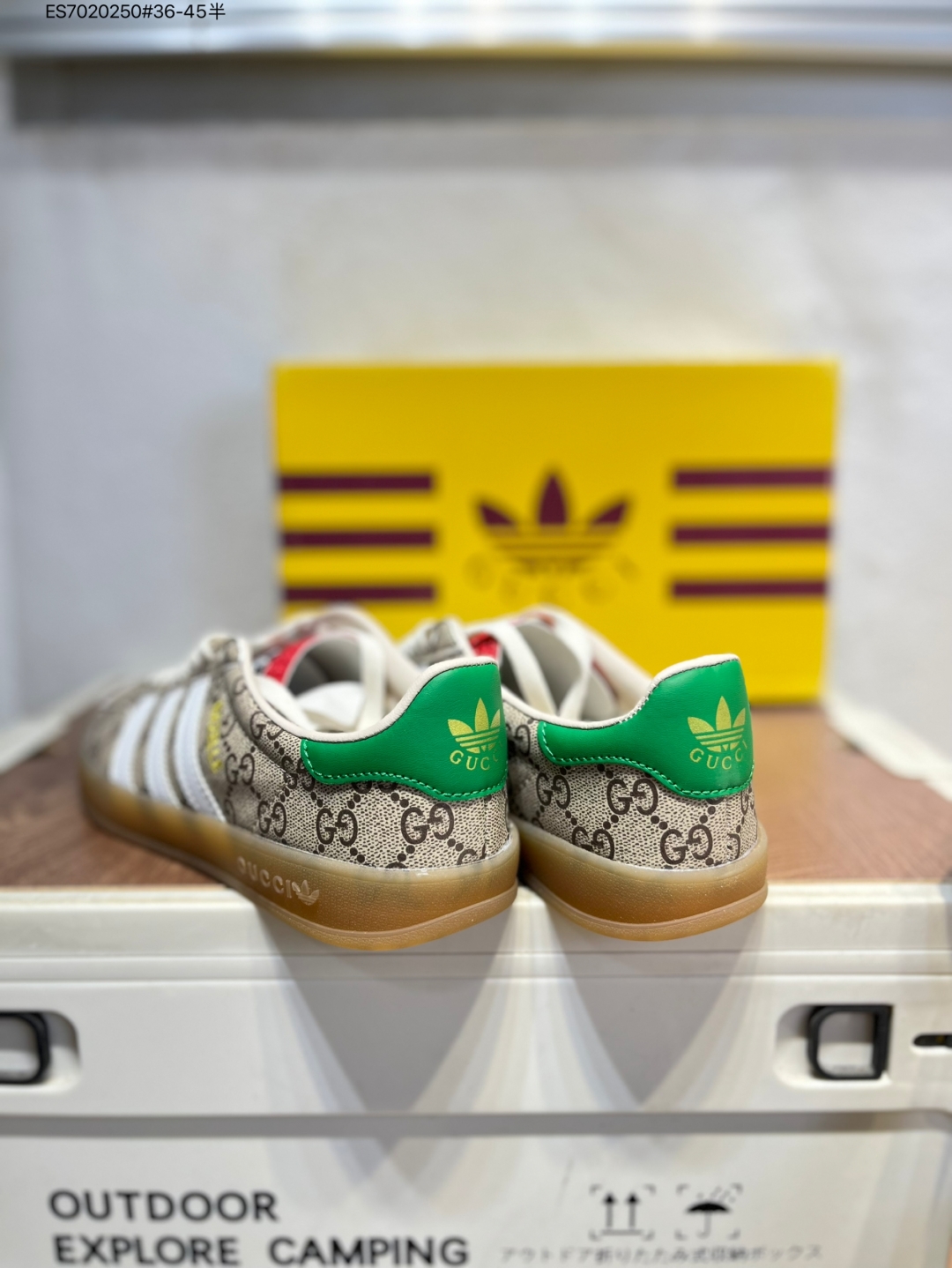 💰130
开学季福利特价❗️阿迪达斯Adidas Originals Gazelle"Esquisite Gucci"德训 羚羊系列低帮复古百搭休闲运动板鞋707864 ES7020250#36-45半