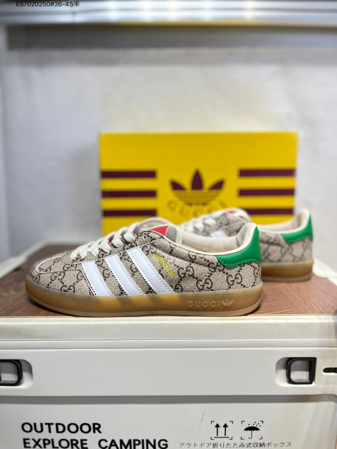 💰130
开学季福利特价❗️阿迪达斯Adidas Originals Gazelle"Esquisite Gucci"德训 羚羊系列低帮复古百搭休闲运动板鞋707864 ES7020250#36-45半
