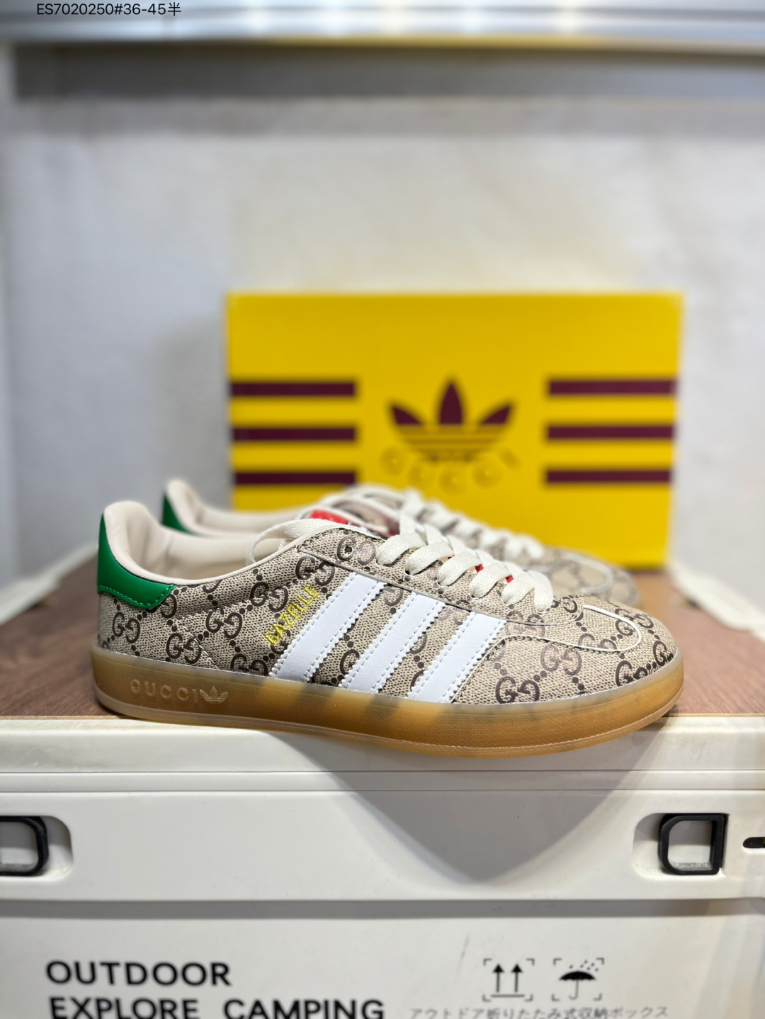 💰130
开学季福利特价❗️阿迪达斯Adidas Originals Gazelle"Esquisite Gucci"德训 羚羊系列低帮复古百搭休闲运动板鞋707864 ES7020250#36-45半