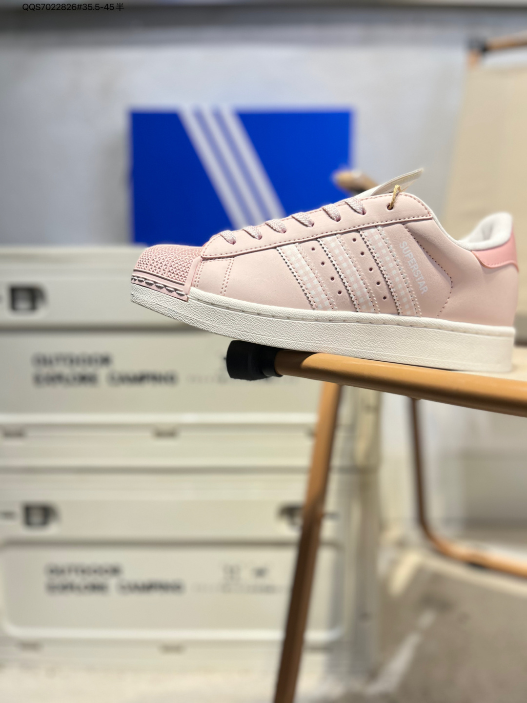 全新配色# 阿迪达斯Adidas三叶草 Originals Superstar 贝壳头系列低帮经典百搭休闲运动鞋KJ3968 QQS7022826#35.5-45半