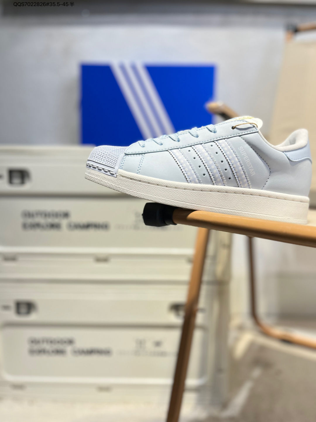 全新配色# 阿迪达斯Adidas三叶草 Originals Superstar 贝壳头系列低帮经典百搭休闲运动鞋KJ3968 QQS7022826#35.5-45半