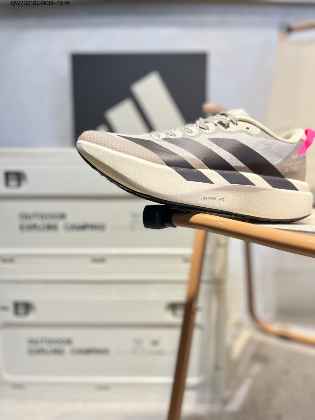 Adidas Adizero Evo SL 阿迪达斯 舒适百搭防滑耐磨 低帮 休闲跑步鞋KI4765 QW7021824#36-45半