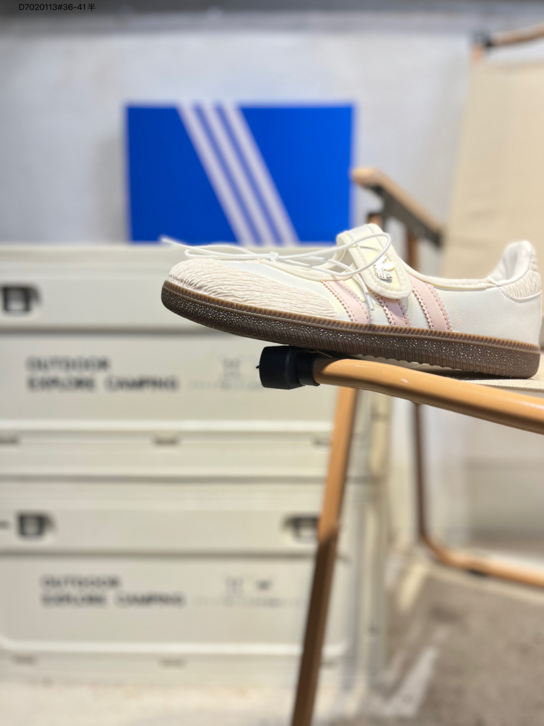 ️阿迪达斯Adidas Originals WB Nylon Samba OG桑巴舞系列绅士德训足球风百搭低帮休闲运动板鞋JR4482 D7020113#36-41半