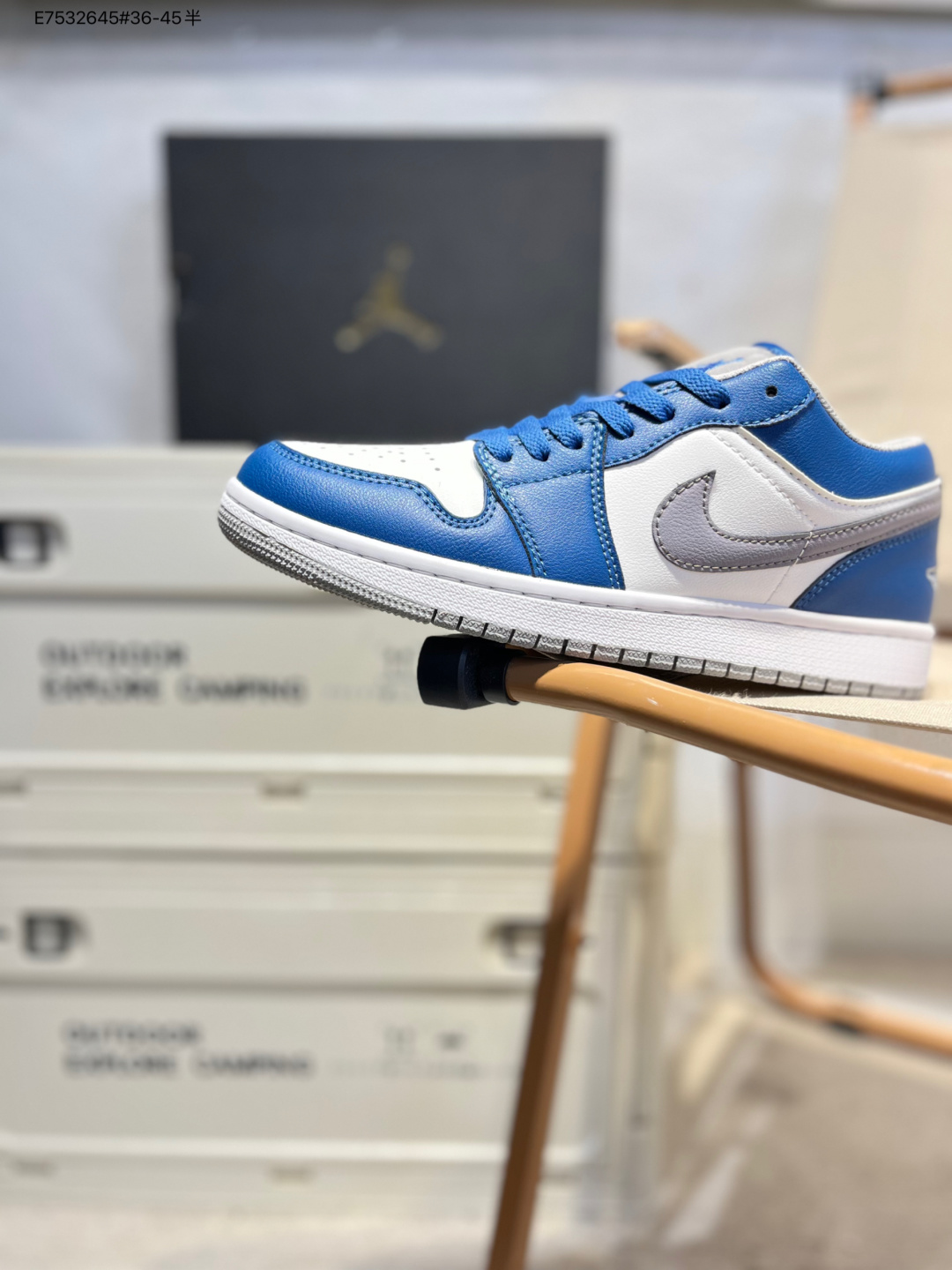 福利 头层皮❗️乔丹Air Jordan 1 Low AJ1低帮系列篮球鞋 官方同步配色 产物 #拒绝公底 立体鞋型 细节完美 高清洁度563560 E7532645#36-45半 image 1