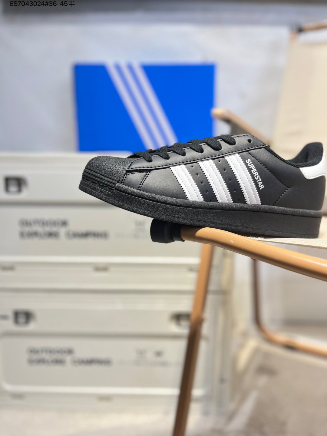 ️配色# Adidas三叶草 Originals Superstar 贝壳头系列低帮经典百搭休闲运动鞋JH9977 ES7043024#36-45半 image 1
