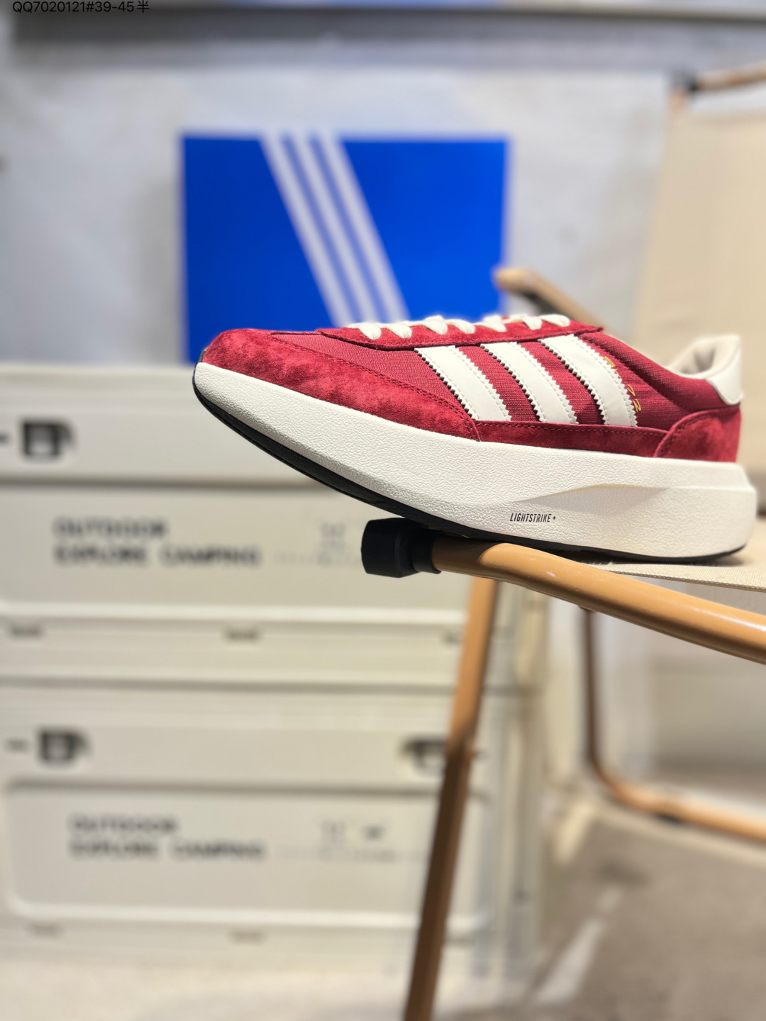 ️adidas SL 72 STACK W JQ6420 复古厚底运动鞋系列风靡全球，乘着这股浪潮，品牌继续从档案库中汲取灵感，成为近期醒目的复古代表鞋作之一，同时也是“T头鞋”系列不能被遗忘的鞋款KK3122 QQ7020121# image 1