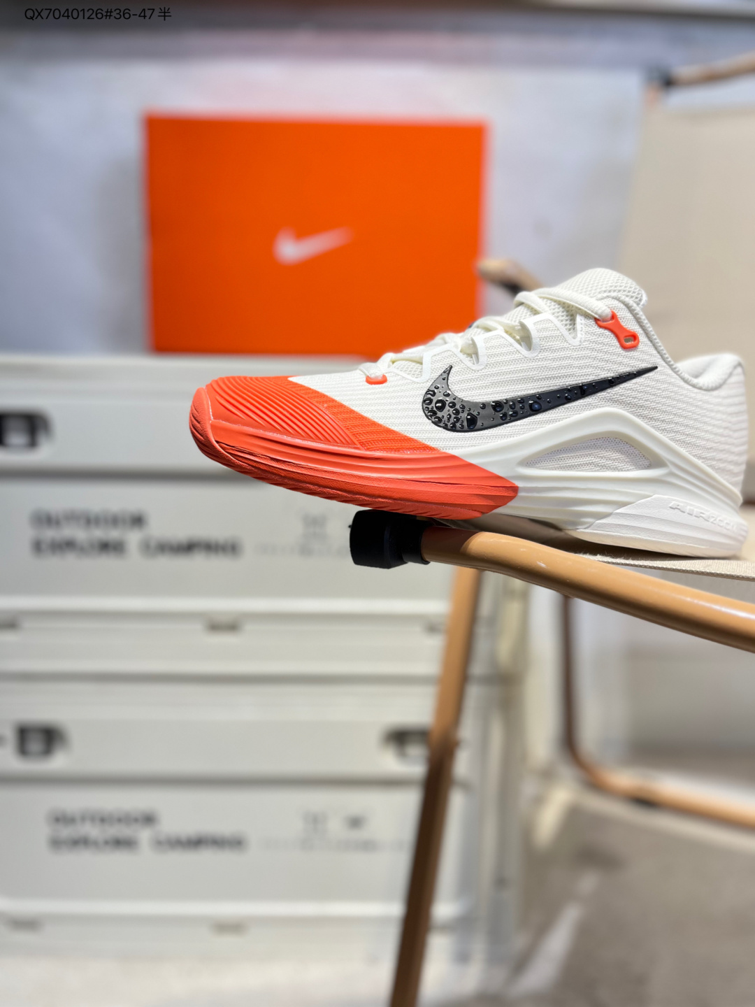 采用编织物材质#加厚中底缓震物料#外置防滑耐磨橡胶大底❗️Nike Court Air Zoom Vapor 12 HC 网球飞速版12代系列低帮网球排球羽毛球训练透气休闲运动跑步鞋IB6555 QX7040126#36-47半 image 1