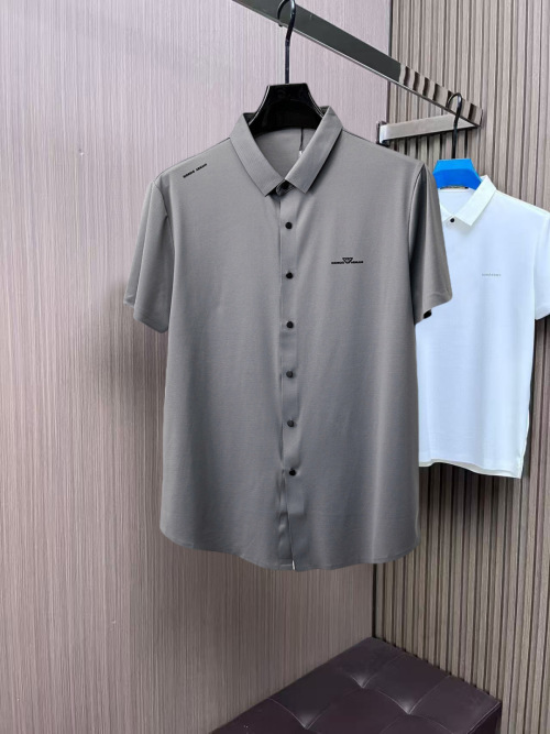Armani Men's Short Sleeve Polo Shirt - Modern Comfort & Style 1 Armani Men's Short Sleeve Polo Shirt - Modern Comfort & Style