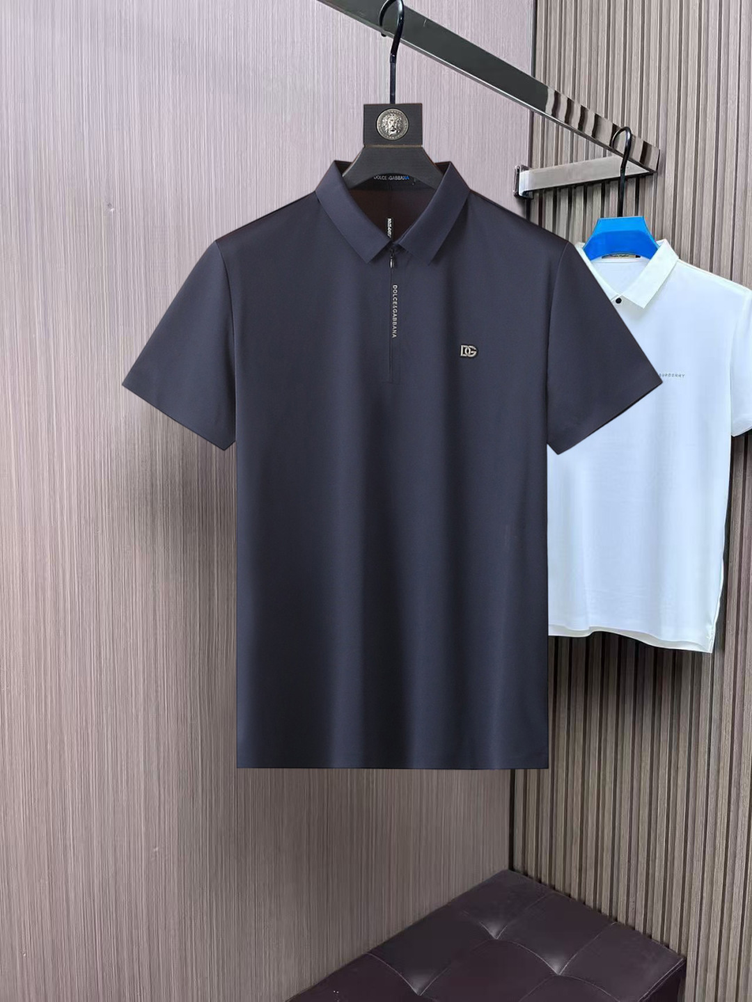 Dolce&Gabbana Men's Slim Fit Short Sleeve Polo Shirt - Business Casual