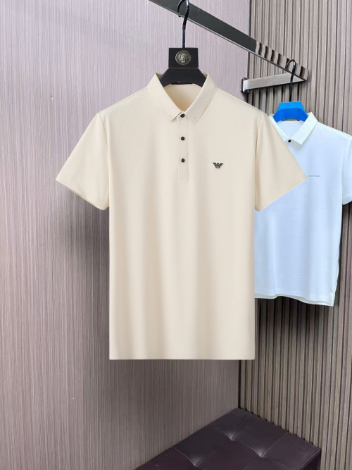 Armani Men's Slim Fit Short Sleeve Polo Shirt - Business Casual 1 Armani Men's Slim Fit Short Sleeve Polo Shirt - Business Casual