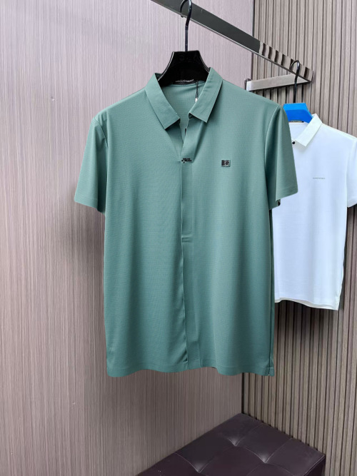 Dolce&Gabbana Men's Business Casual Polo Shirt - Breathable & Comfortable 1 Dolce&Gabbana Men's Business Casual Polo Shirt - Breathable & Comfortable