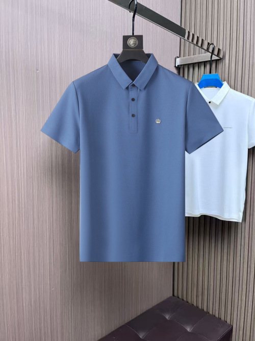 Dolce & Gabbana Men's Slim Fit Short Sleeve Polo Shirt - Breathable Fabric 1 Dolce & Gabbana Men's Slim Fit Short Sleeve Polo Shirt - Breathable Fabric