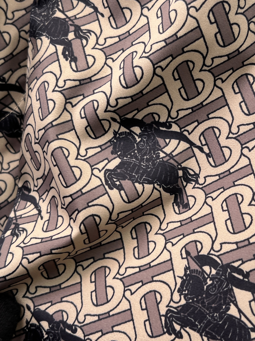 Burberry Monogram Print Cotton Blend Shorts Summer Casual 8 cmp i1745228981633 4179 0 6
