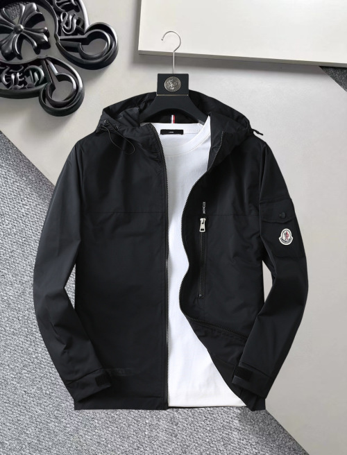 Moncler Men's Spring 2025 Reversible Jacket - High-End, Breathable Fabric