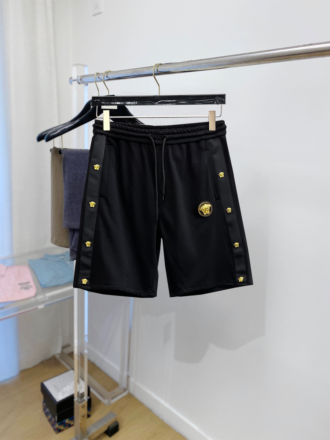 Versace 2025 Summer New Original Casual Shorts Luxury Classic Logo 2 cmp i1747478858500 937 0 0