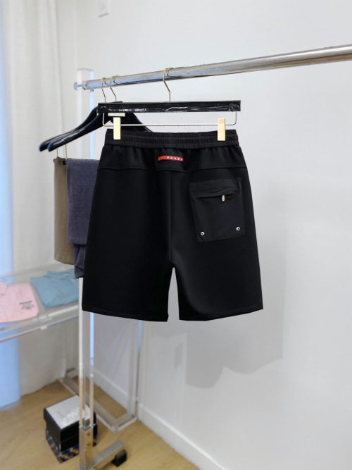 Prada 2025 Summer New Original Casual Shorts - Luxury Brand Logo 1 Prada 2025 Summer New Original Casual Shorts - Luxury Brand Logo