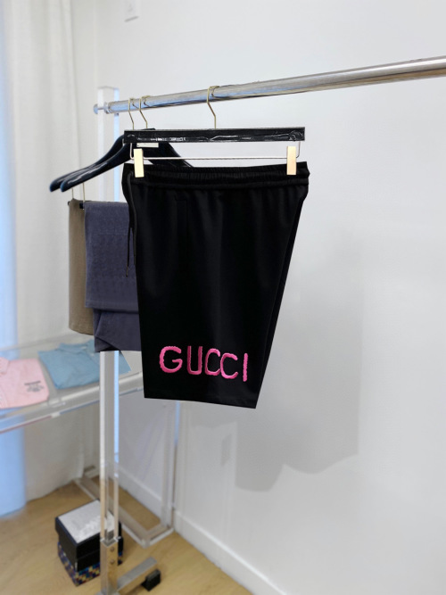 Gucci 2025 Summer New Original Counter Casual Shorts with Brand Logo