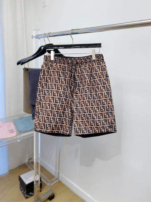 Fendi Summer 2025 Logo Print Casual Shorts - Luxury & Comfortable 1 Fendi Summer 2025 Logo Print Casual Shorts - Luxury & Comfortable