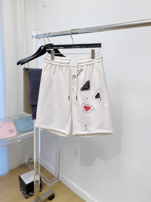 Prada 2025 Summer New Original Casual Shorts with Luxury Brand Logo 1 Prada 2025 Summer New Original Casual Shorts with Luxury Brand Logo