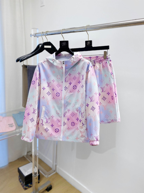 Louis Vuitton Summer Sunscreen Set Lightweight High-Quality Fabric Custom 1 Louis Vuitton Summer Sunscreen Set Lightweight High-Quality Fabric Custom