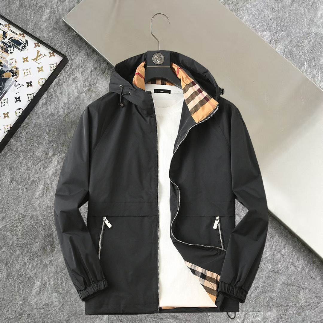 P280 Mismo estilo que el sitio web oficial de Burberry, ¡a la venta por adelantado! 2026ss nuevas chaquetas para hombre…