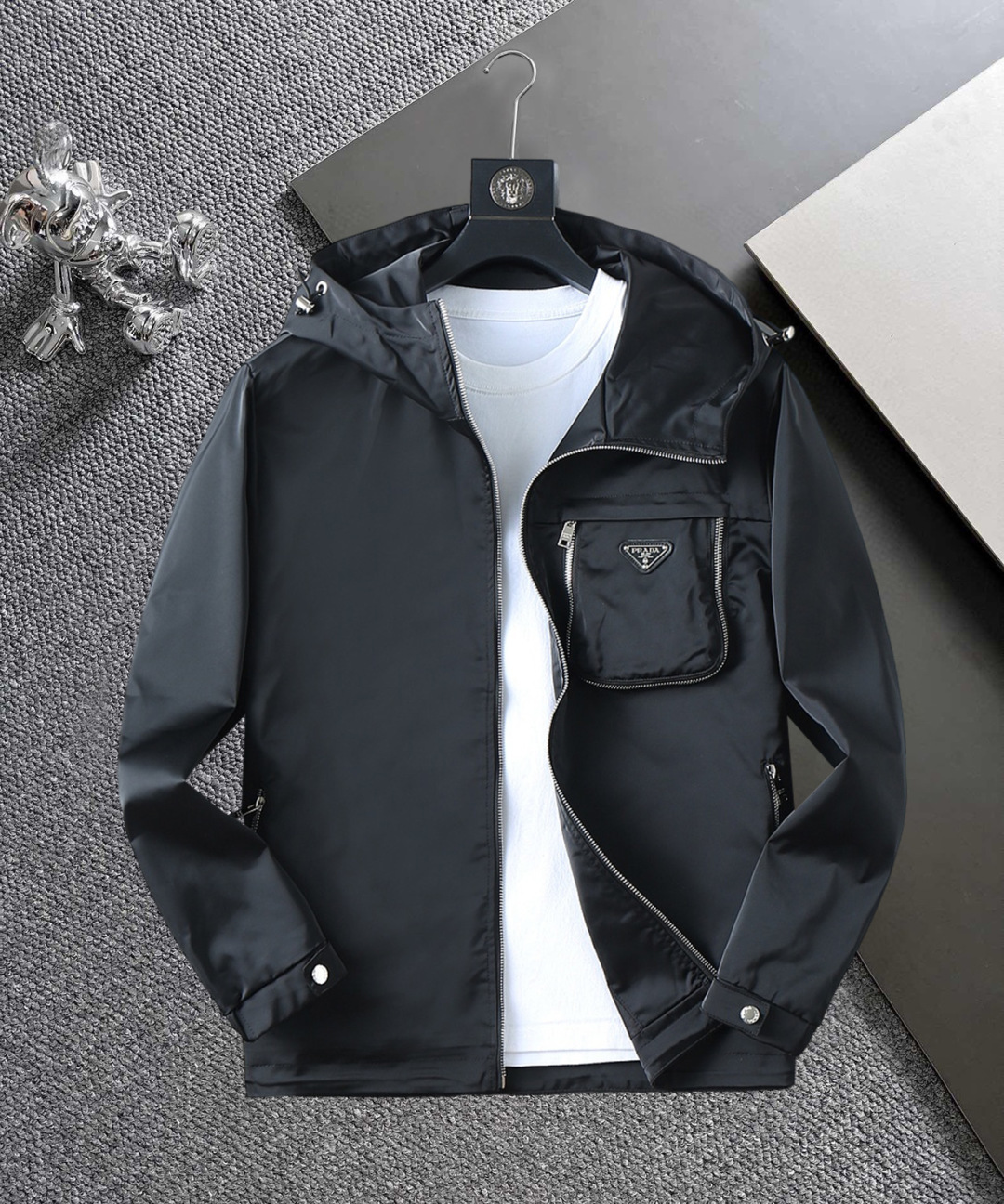 P280 Prada ¡El mismo estilo que el sitio web oficial, completo con tres etiquetas, a la venta por adelantado! Nuevas ch…