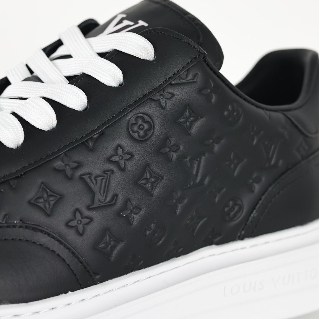 Beverly hills 生活休闲鞋 柔软牛皮革描摹经典 monogram印花 塑造优雅鞋面 橡胶外底