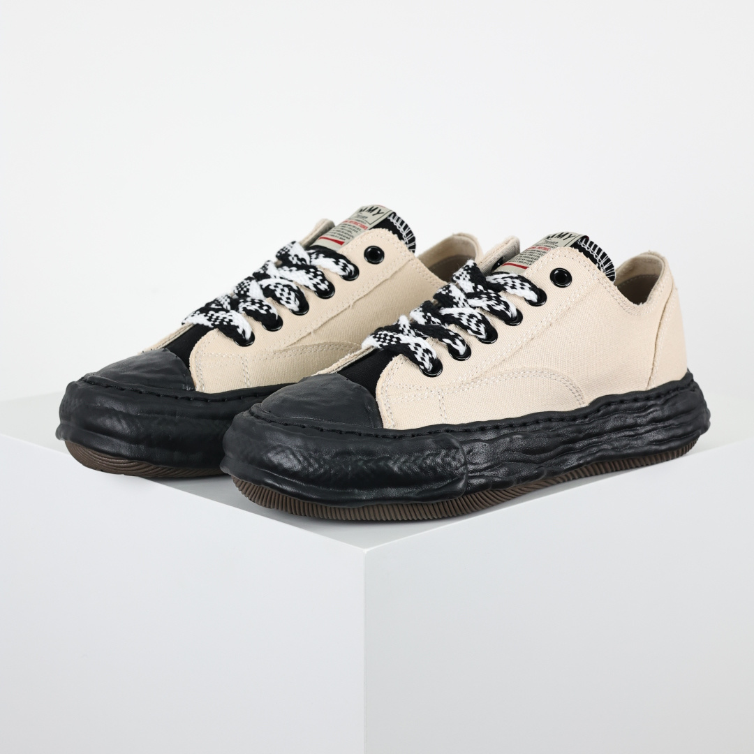 Mmy 三元康裕 Perterson Og Sole 全硫化溶解鞋 米黑东莞原产#原楦原纸版开发#全新开