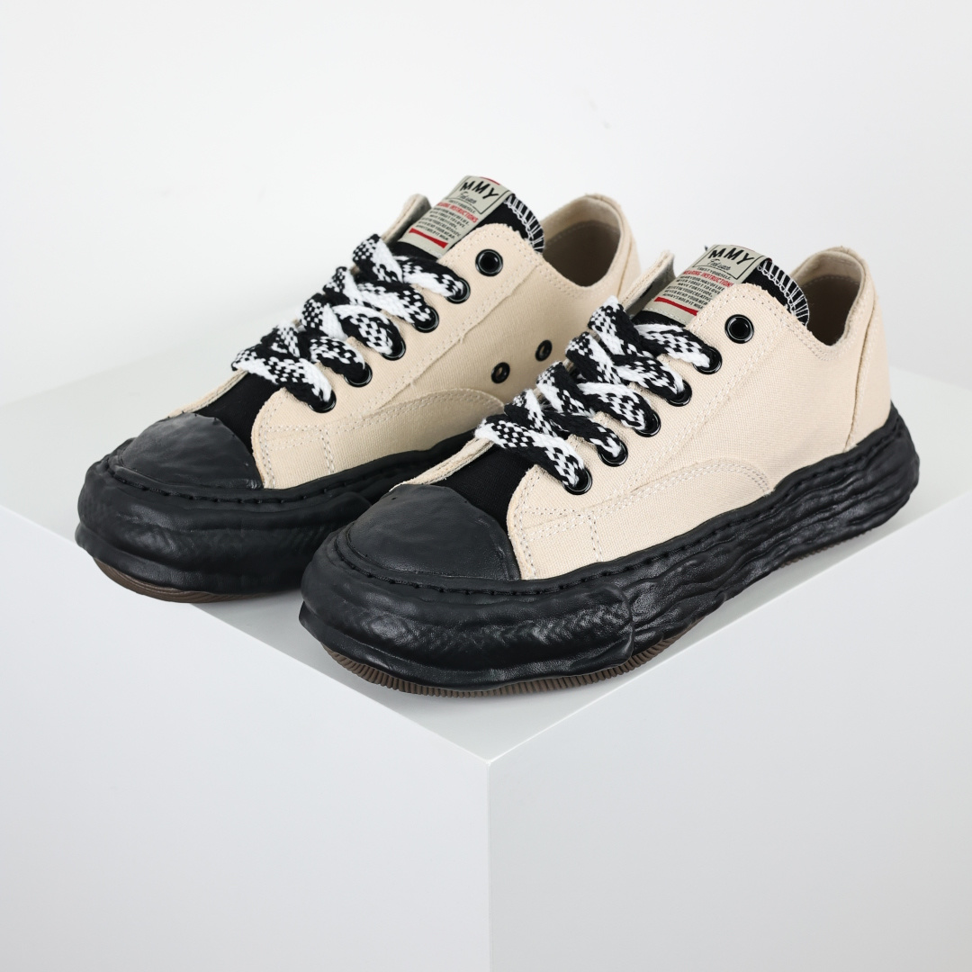 Mmy 三元康裕 Perterson Og Sole 全硫化溶解鞋 米黑东莞原产#原楦原纸版开发#全新开