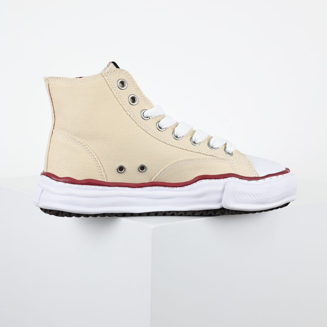 Mmy 三元康裕 Perterson Og Sole 高帮 全硫化溶解鞋 米色东莞原产#原楦原纸版开发#