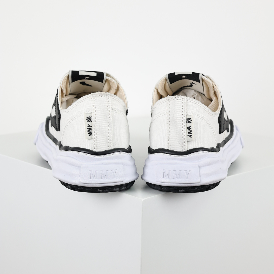 AMIRI ×Maison Mihara Yasuhiro Skel-Top Low 帆布鞋 白色￼东莞