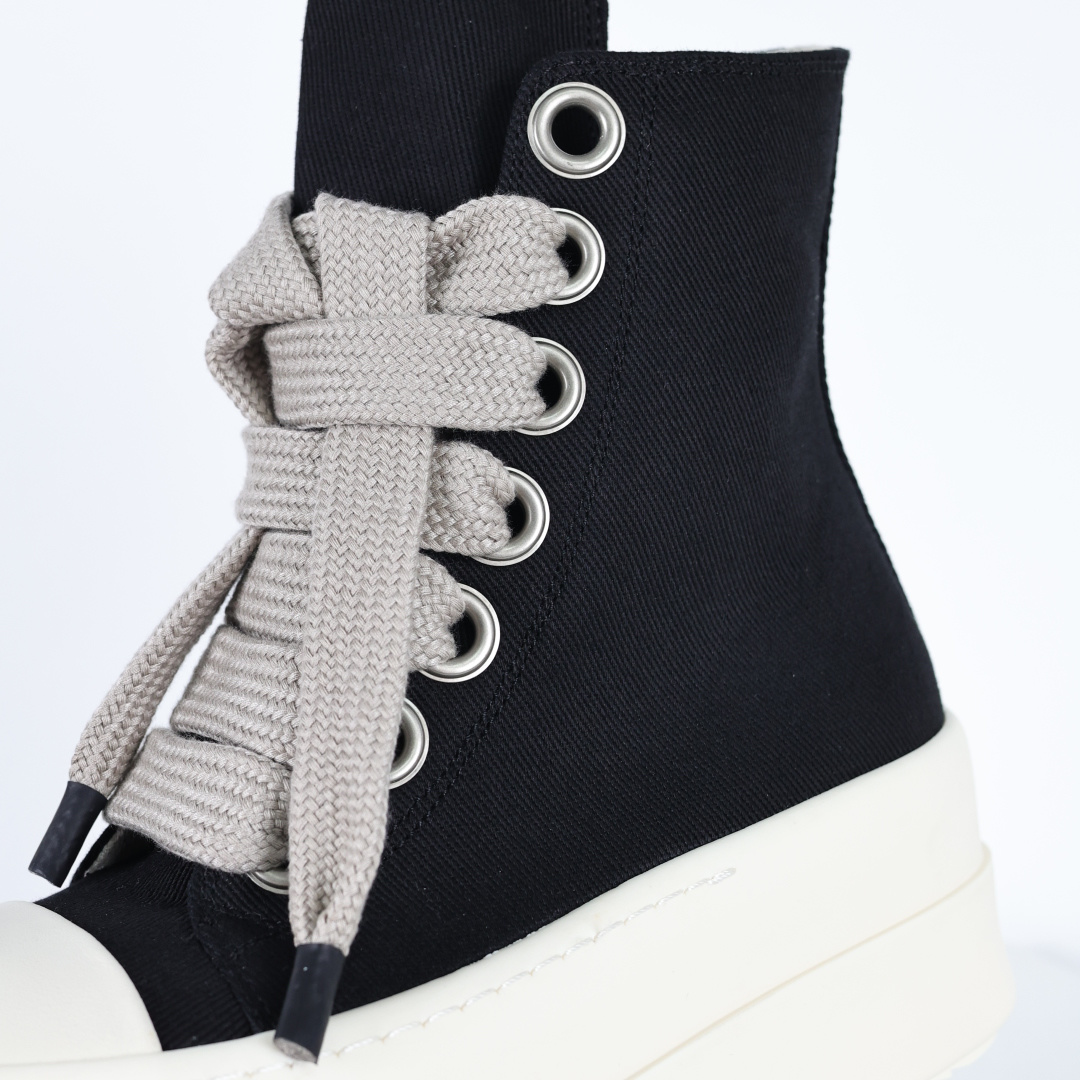 Rick Owens DRKSHDW Mega Bumper Jumbolace 圆头拉链 6.5cm 