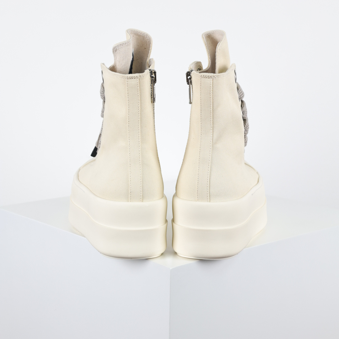RO / Rick Owens DRKSHDW 瑞克·欧文斯大匡威/低帮/经典底/粗鞋带/光泽金属尼龙布