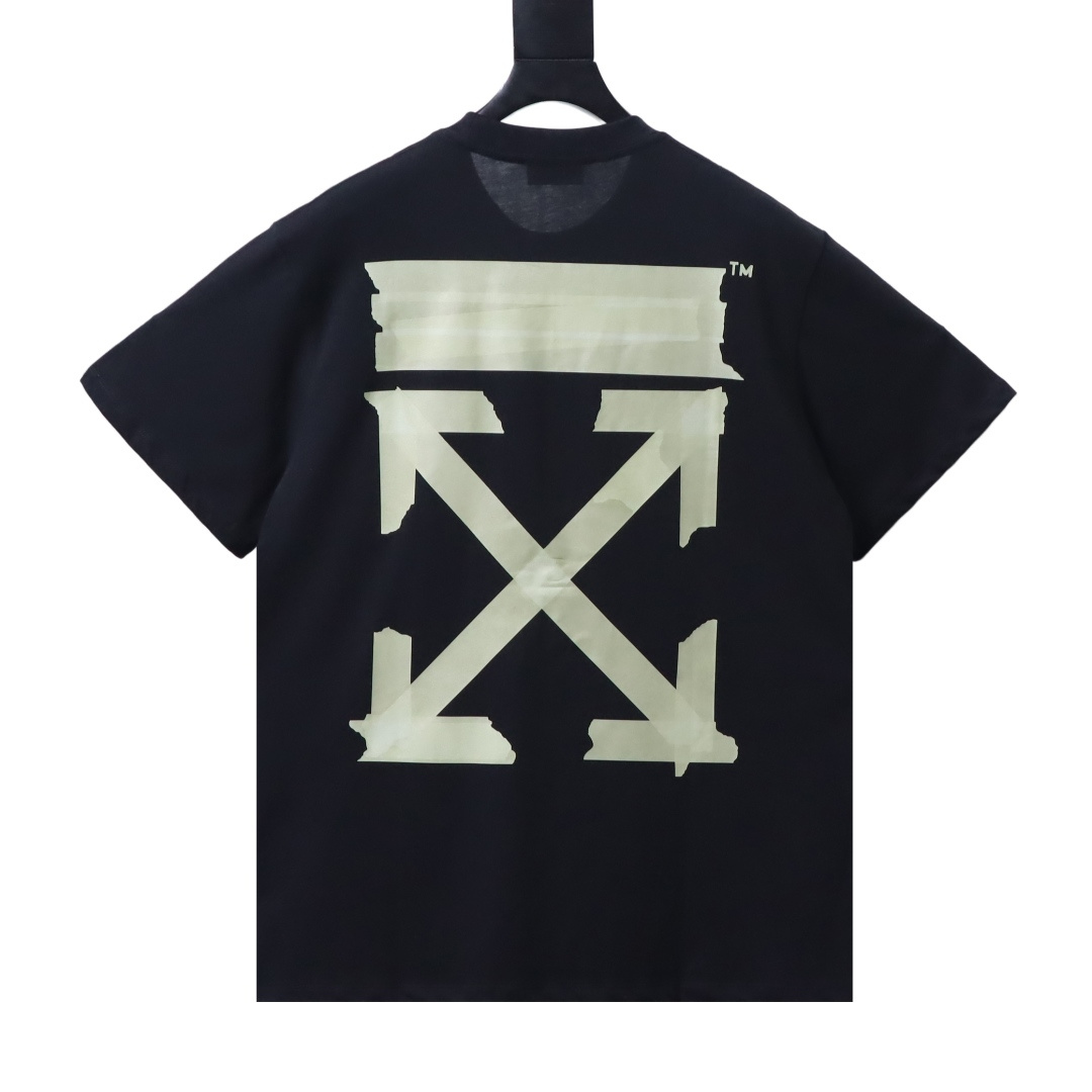 Мужская футболка с графическим принтом Off-White