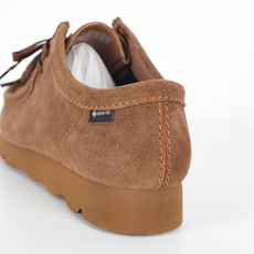 Clarks 其乐 Wallabee 休闲鞋 男款 棕色经典莫卡辛鞋头,传承百年的手工缝线工艺,鞋头饱满 Clarks 其乐 Wallabee 休闲鞋 男款 棕色经典莫卡辛鞋头,传承百年的手工缝线工艺,鞋头饱满