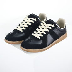 Maison Margiela Calfskin Replica 马吉拉 德训运动休闲板鞋 黑色今天出货 Maison Margiela Calfskin Replica 马吉拉 德训运动休闲板鞋 黑色今天出货