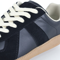 Maison Margiela Calfskin Replica 马吉拉 德训运动休闲板鞋 黑色今天出货 Maison Margiela Calfskin Replica 马吉拉 德训运动休闲板鞋 黑色今天出货