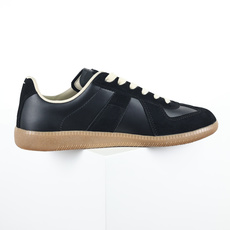 Maison Margiela Calfskin Replica 马吉拉 德训运动休闲板鞋 黑色今天出货 Maison Margiela Calfskin Replica 马吉拉 德训运动休闲板鞋 黑色今天出货