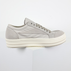欧文斯 RICK OWENS/RO concordian 麂皮 板鞋 白色年度“鞋王”,最新版底模,dr 欧文斯 RICK OWENS/RO concordian 麂皮 板鞋 白色年度“鞋王”,最新版底模,dr