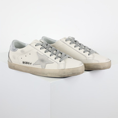Golden Goose(GGDB)Super-Star 白灰银尾GGDB Golden Goose S Golden Goose(GGDB)Super-Star 白灰银尾GGDB Golden Goose S