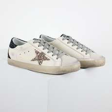 Golden Goose(GGDB)Super-Star 白金黑闪尾GGDB Golden Goose Golden Goose(GGDB)Super-Star 白金黑闪尾GGDB Golden Goose