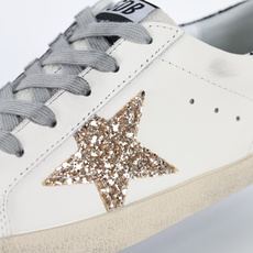 Golden Goose(GGDB)Super-Star 白金黑闪尾GGDB Golden Goose Golden Goose(GGDB)Super-Star 白金黑闪尾GGDB Golden Goose