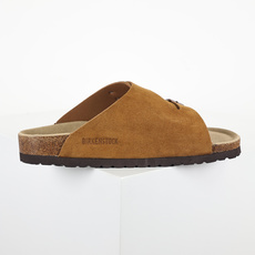 Birkenstock Zurich 勃肯 一字拖鞋 驼棕色全新勃肯半拖 舒适又时髦 潮人必备单品 正确 Birkenstock Zurich 勃肯 一字拖鞋 驼棕色全新勃肯半拖 舒适又时髦 潮人必备单品 正确