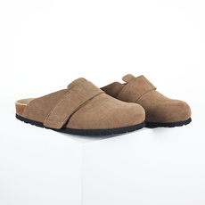Birkenstock Roma 勃肯 包头魔术贴半拖 沙色全新勃肯半拖 舒适又时髦 潮人必备单品 正确 Birkenstock Roma 勃肯 包头魔术贴半拖 沙色全新勃肯半拖 舒适又时髦 潮人必备单品 正确