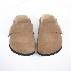 Birkenstock Roma 勃肯 包头魔术贴半拖 沙色全新勃肯半拖 舒适又时髦 潮人必备单品 正确 Birkenstock Roma 勃肯 包头魔术贴半拖 沙色全新勃肯半拖 舒适又时髦 潮人必备单品 正确